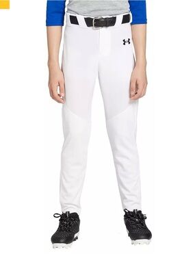Under Armour Boy's Utility Open Bottom Baseball Pants Youth Large